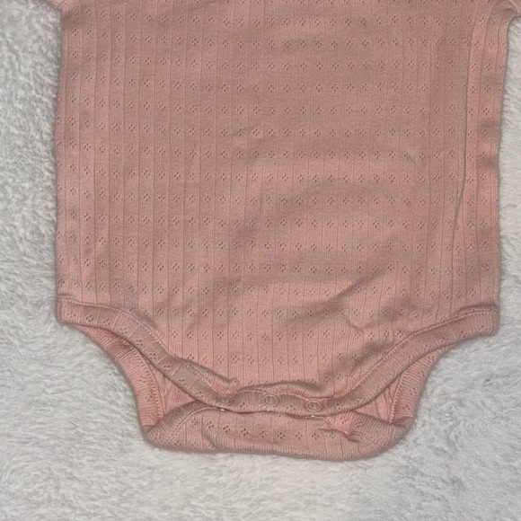 (3 for $10) ANKO Pink Baby onesie Bodysuit 100% cotton 3-6 months - Picture 5 of 8